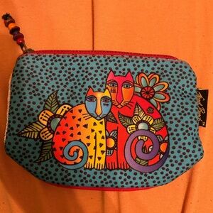 Laurel Burch cosmetic bag